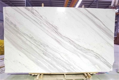Cov txheej txheem tshiab Volakas Marble Countertop